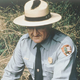 Roy Sullivan, on the job